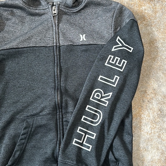 Boys Hurley Zip Up Hoodie - Picture 2 of 5